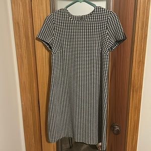 Calvin Klein Dress Black and White Gingham